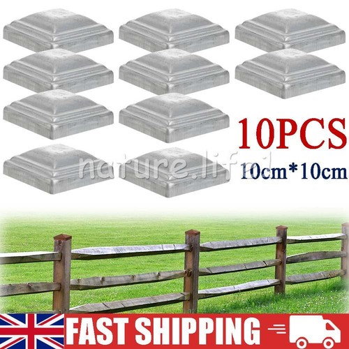 Pcs fence post - 10, caps
