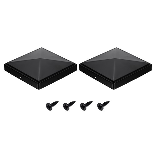 2pcs fence post - caps,, 6"x6"