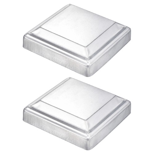 2set fence post cap - fence, galvanized