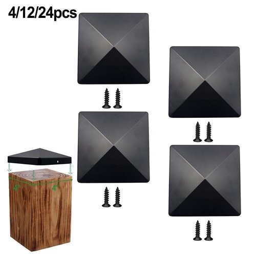 4x4 inch fence post - fence, caps