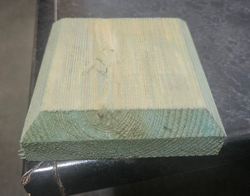 Wooden fence post caps - wooden,