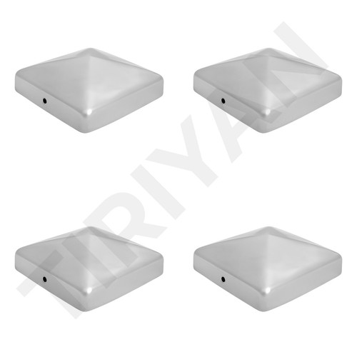 Pyramid square stainless steel - square,
