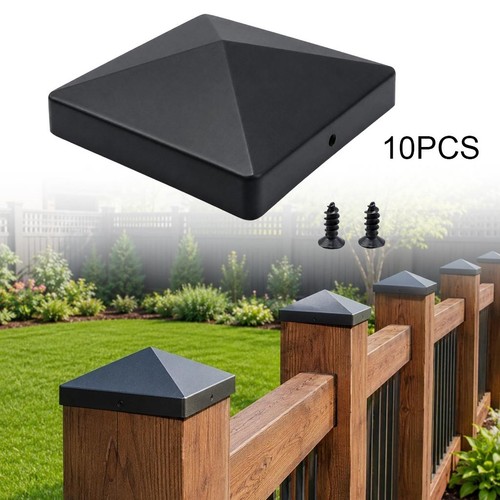 Pack fence post - post, caps