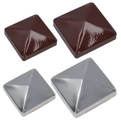 Metal fence post caps - metal, or