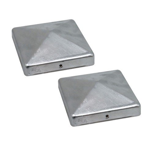 Metal fence post caps pack - , 2
