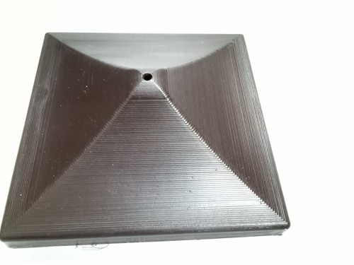 Fence post cap plastic - post,